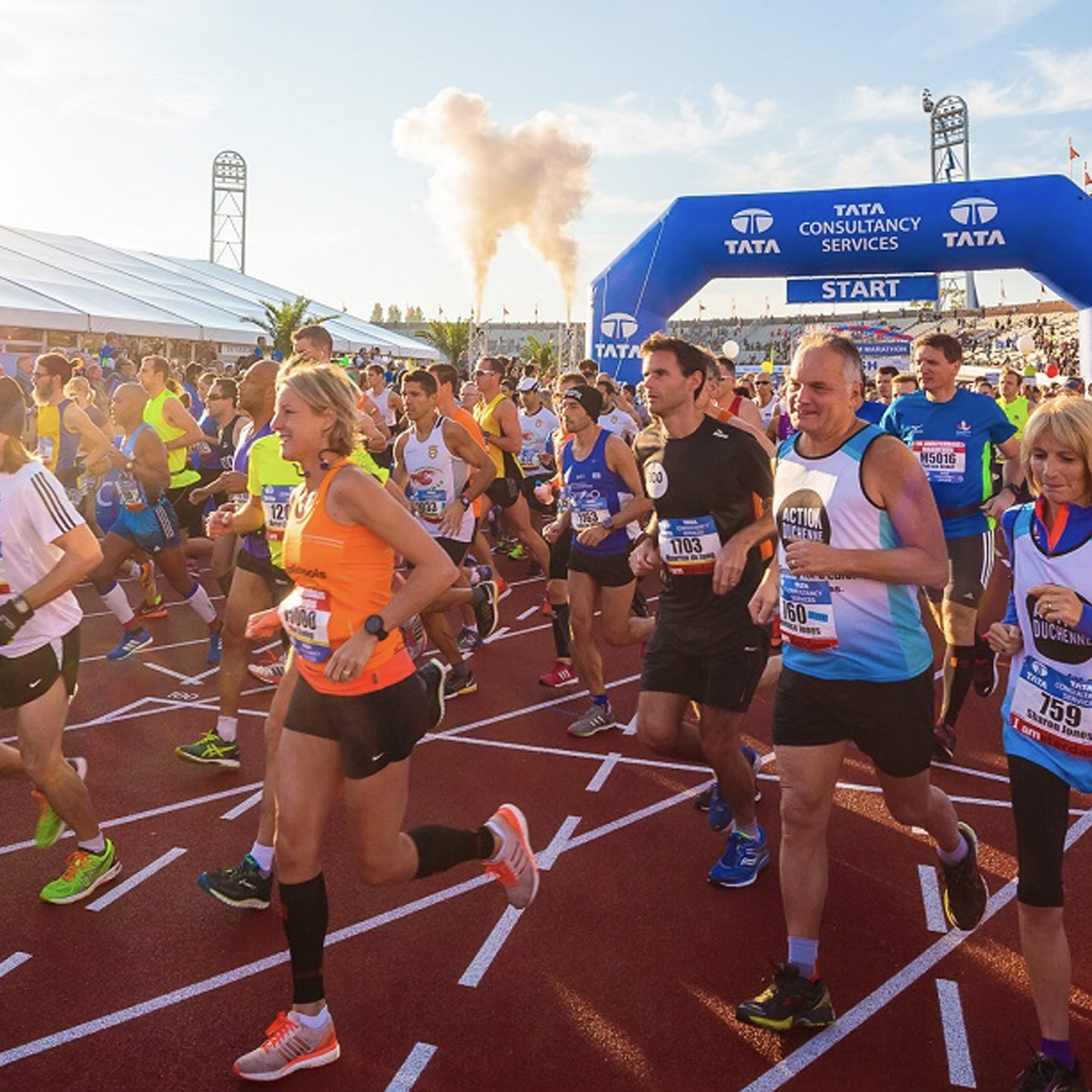 TCS Amsterdam marathon startbewijs