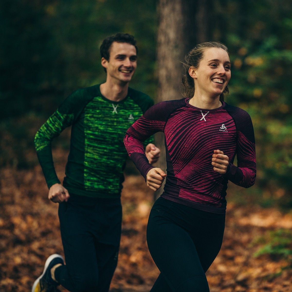 stel je voor zijde Trend Hardloopkleding in de winter Odlo