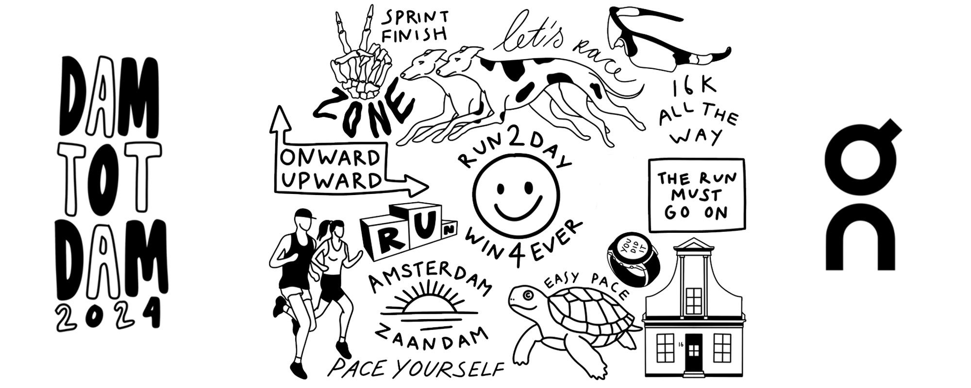 Dam tot Damloop 2024 Tattoo