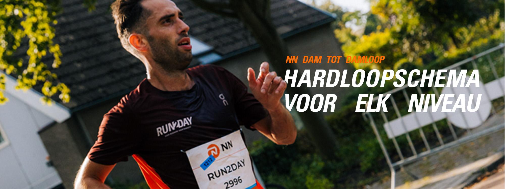 Hardloopschema's Dam tot Damloop