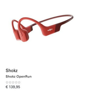 Shokz OpenRun voor Vaderdag